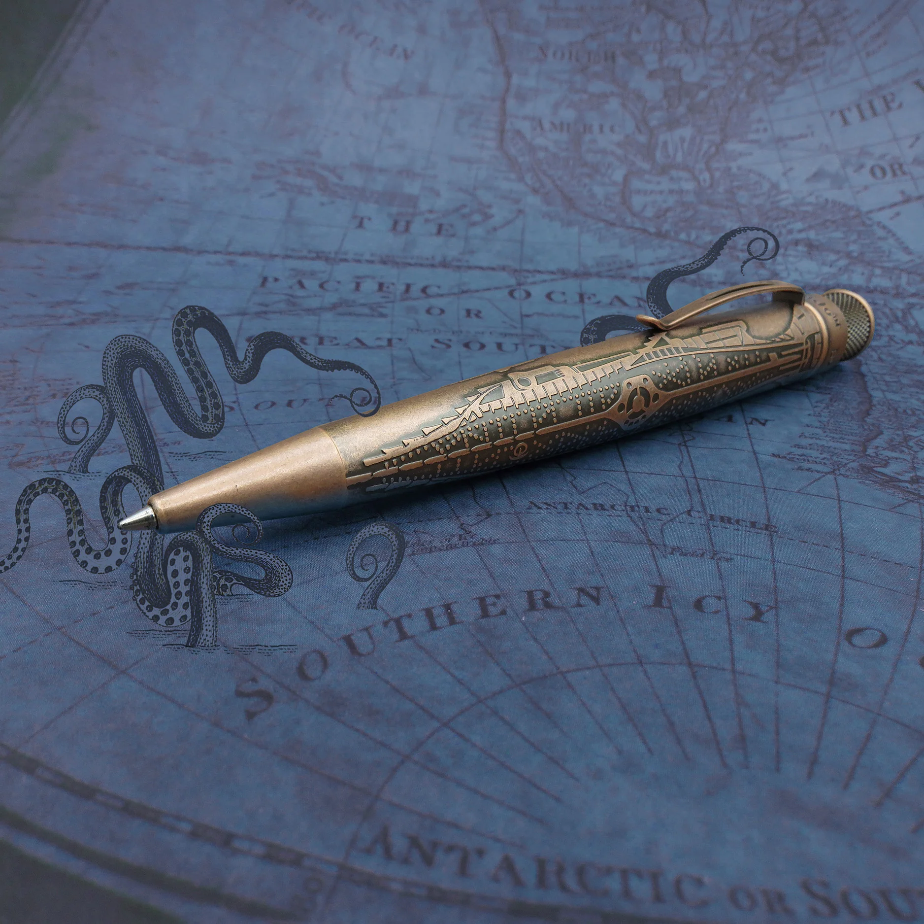 Retro 51 Tornado Big Shot Rollerball Pen in Nautilus - Image 8