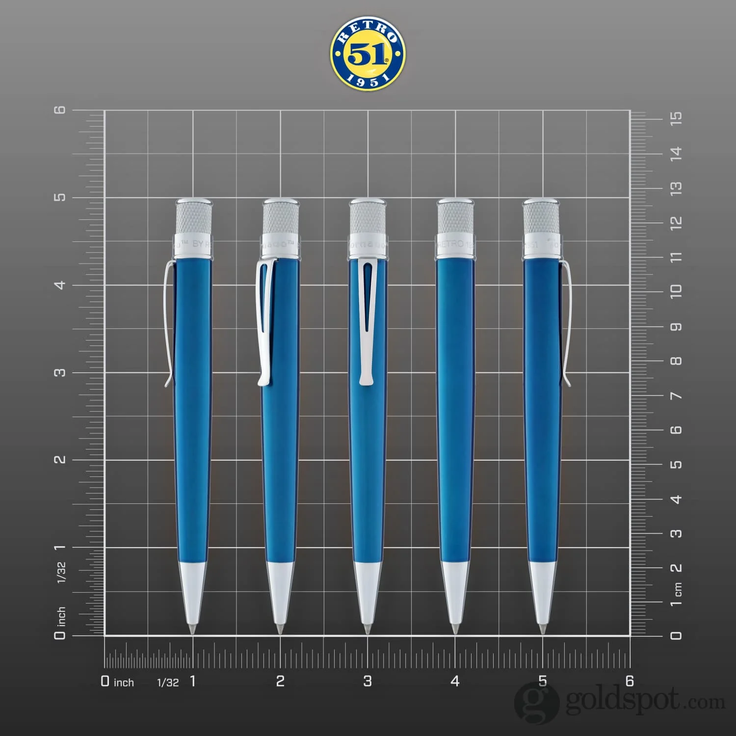 Retro 51 Tornado Rollerball Pen in Peacock Lacquer - Image 7