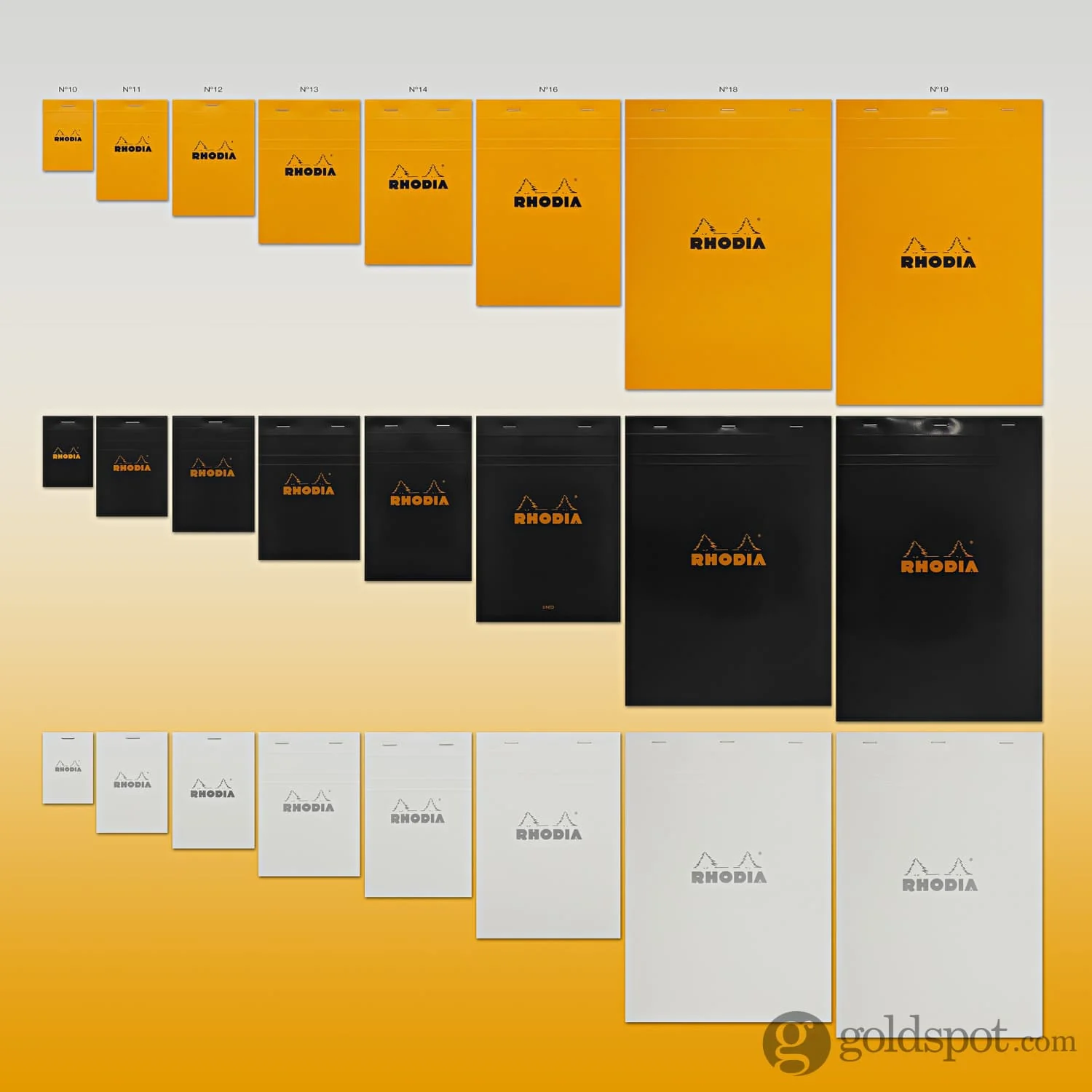 Rhodia Staplebound Graph Paper Notepad in Black - 5.75 x 5.75 - Image 3