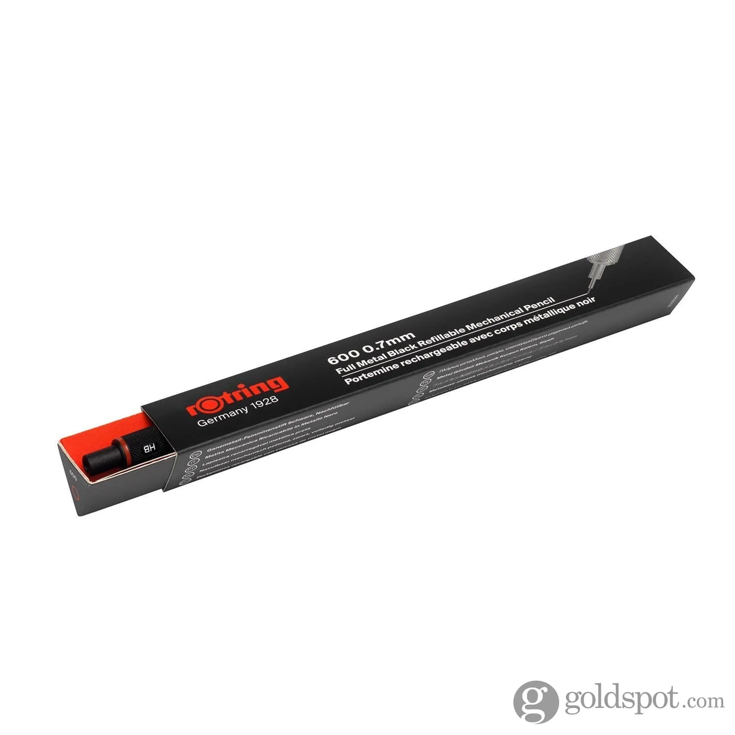 Rotring 600 Series Mechanical Pencil in Black - 0.7mm - Image 7