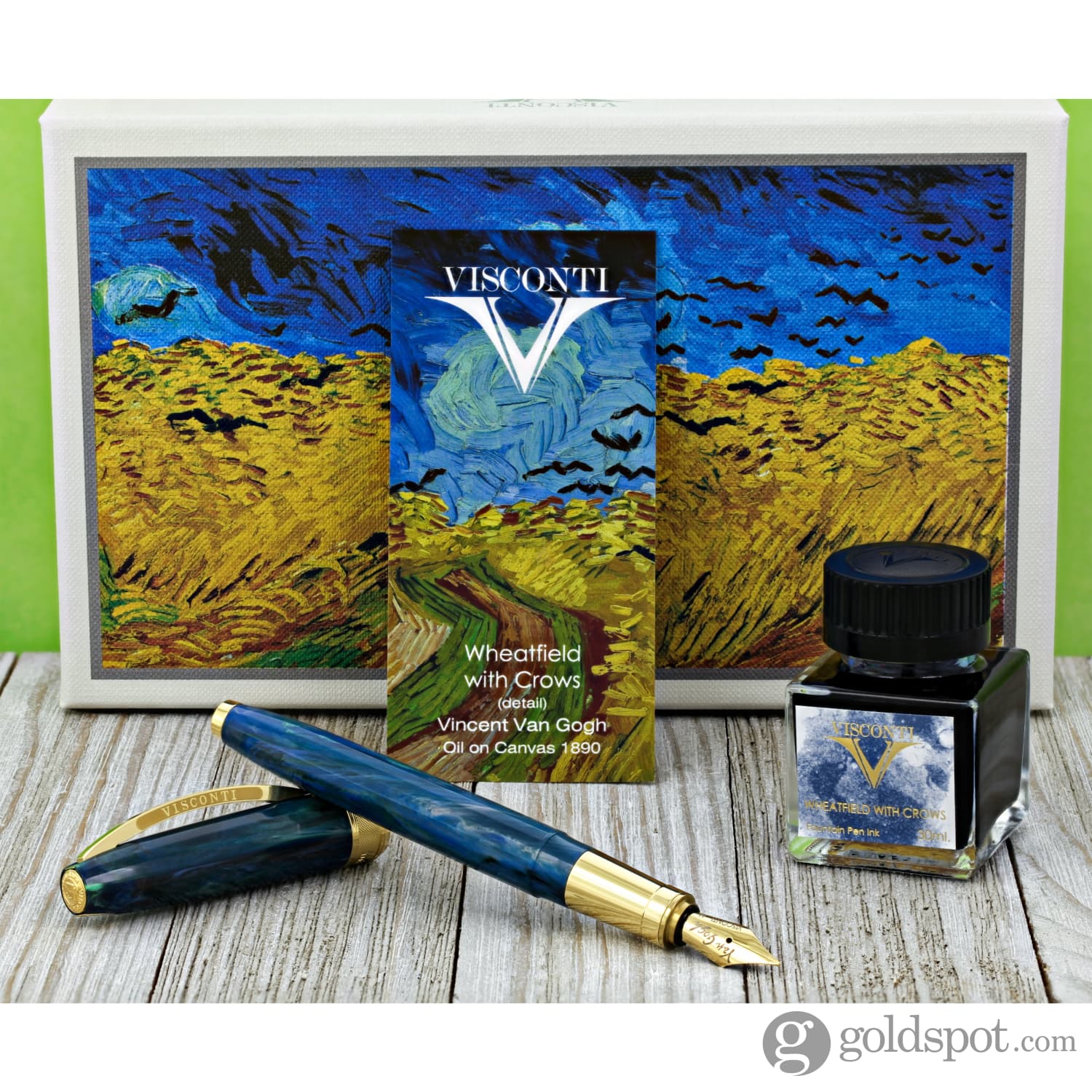 Visconti Van Gogh Fountain Pen in Wheatfield with Crows - Special Edition - Image 10