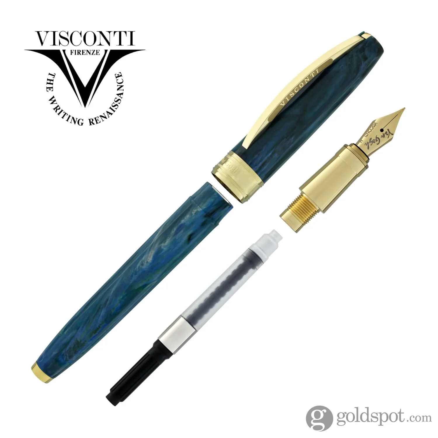 Visconti Van Gogh Fountain Pen in Wheatfield with Crows - Special Edition - Image 7