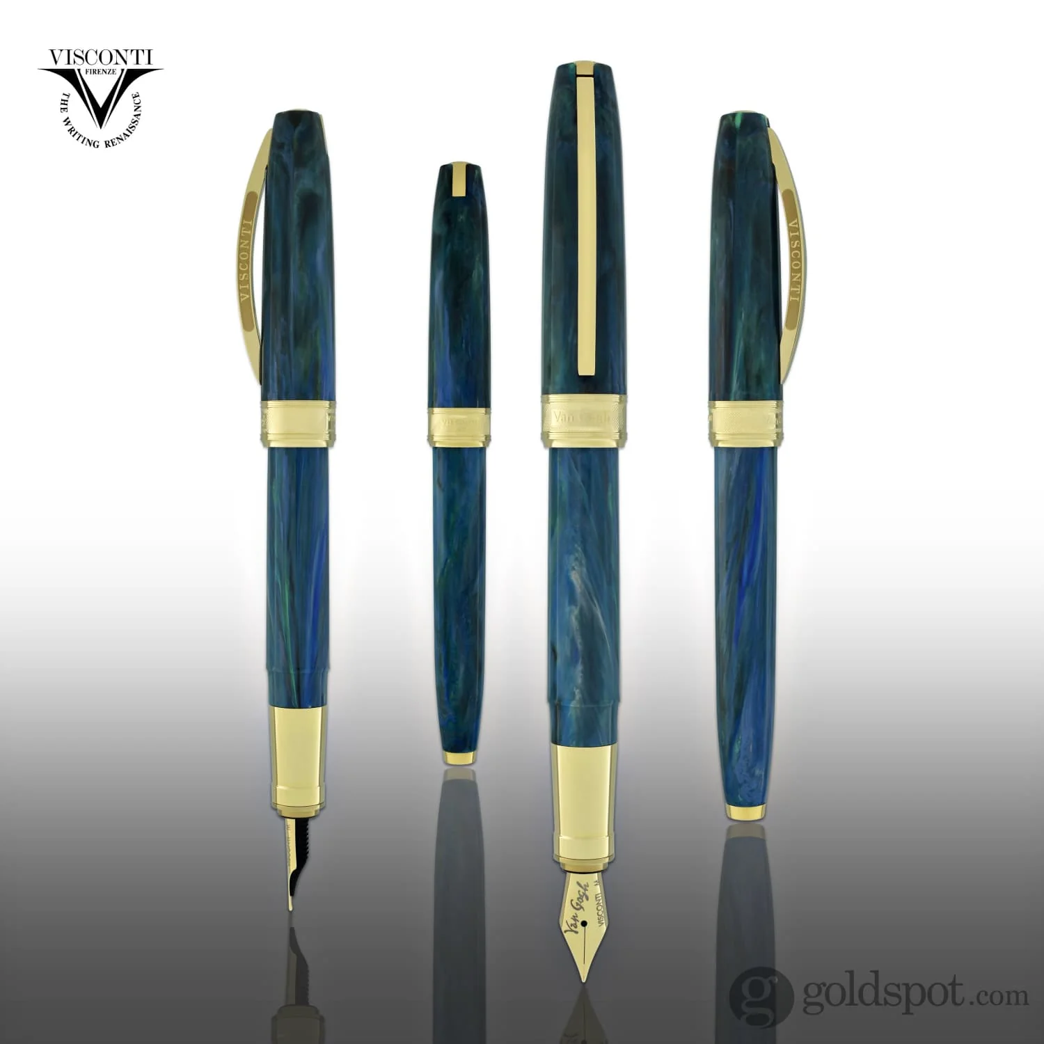 Visconti Van Gogh Fountain Pen in Wheatfield with Crows - Special Edition - Image 9