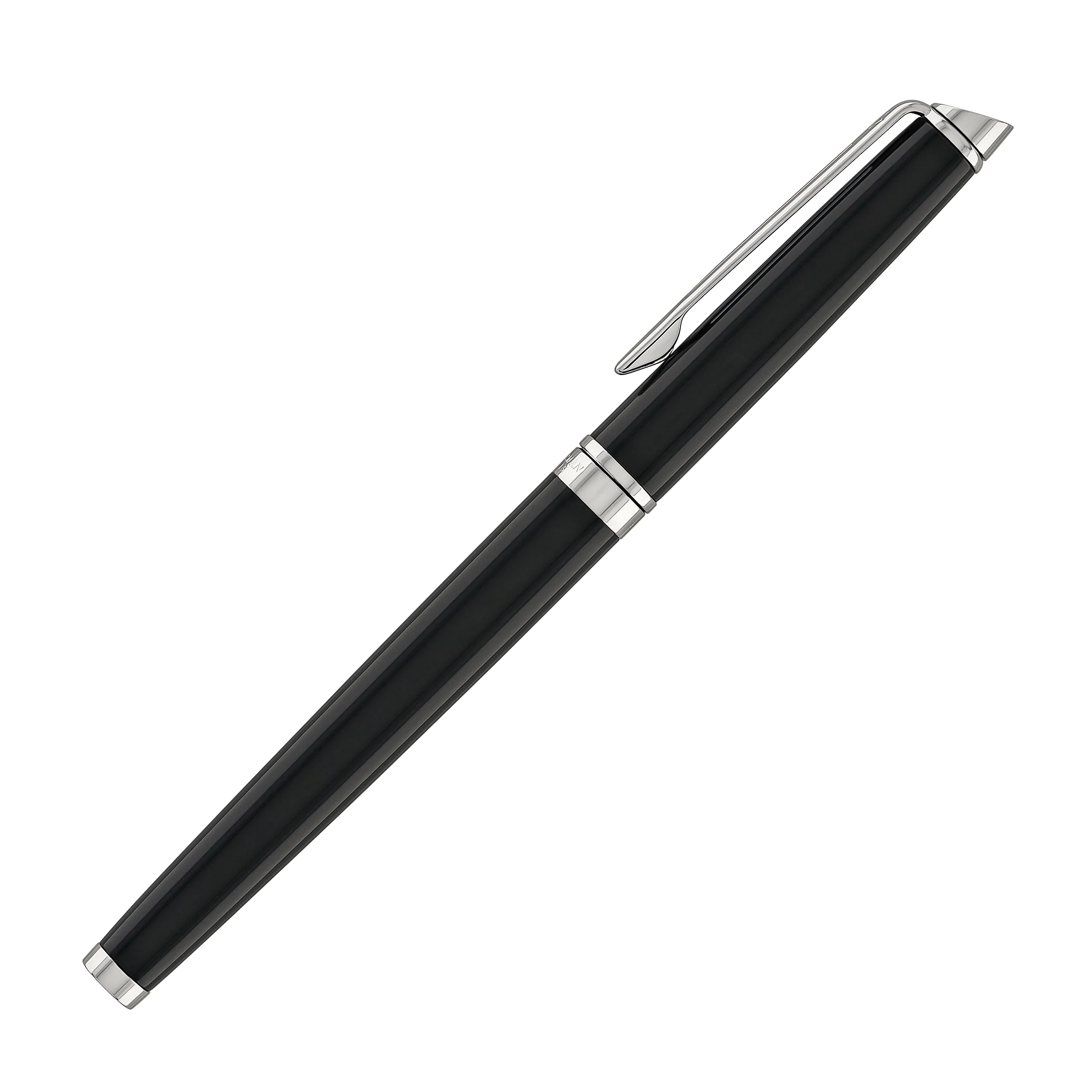 Waterman Hemisphere Rollerball Pen in Black with Chrome Trim - Image 5