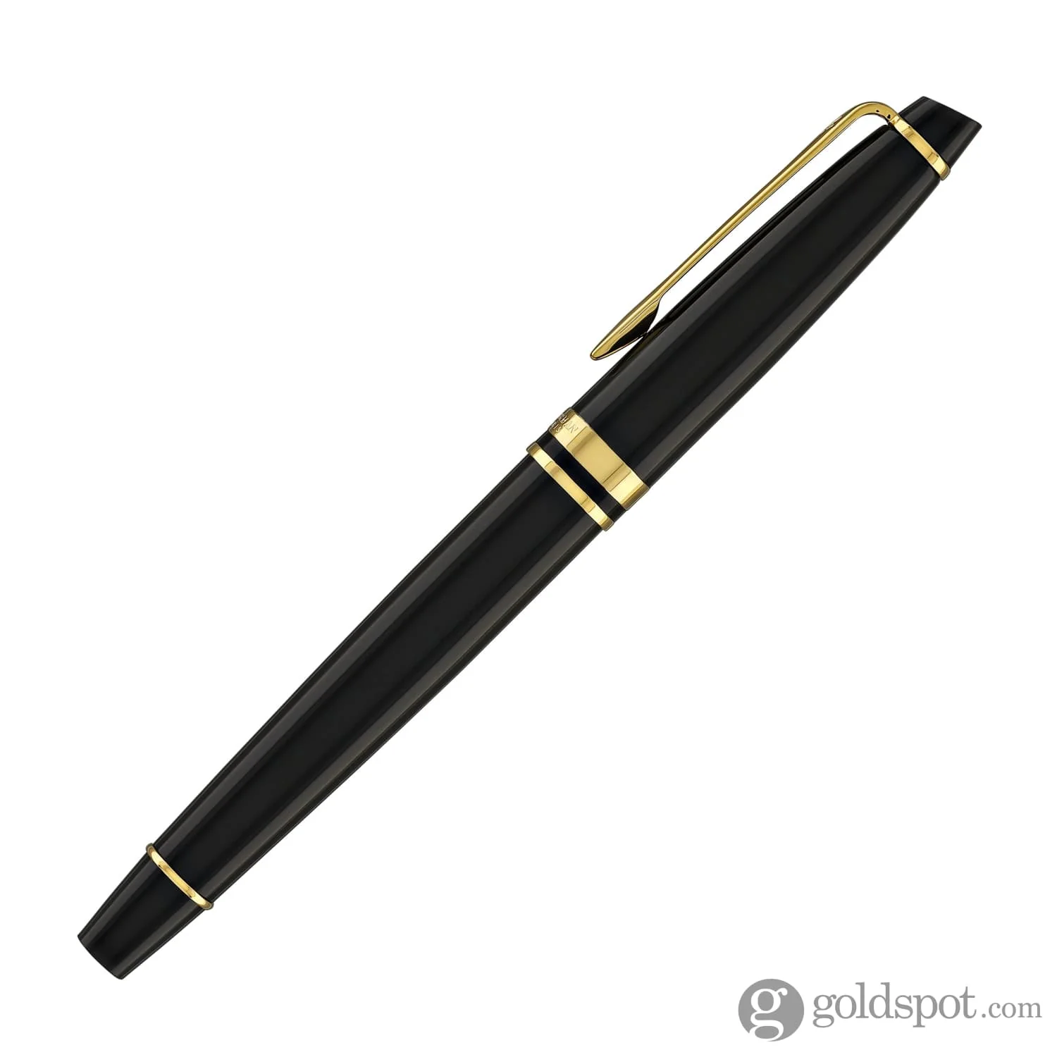 Waterman Expert Rollerball Pen in Black with Gold Trim - Image 5